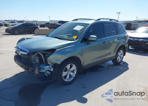 2014 Subaru Forester 2.5I Premium z USA, uszkodzony, nr VIN JF2SJAEC1EH544581